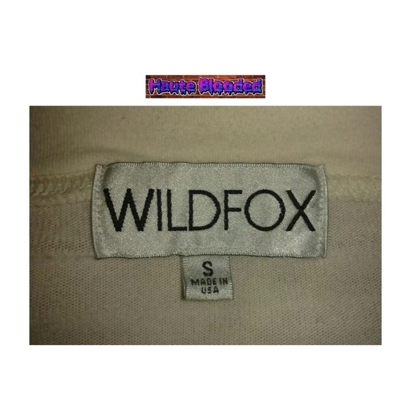 Wildfox Couture Cropped Jumper Patriot Ashbury Fourth Of July Sweatshirt Seen On - Picture 6 of 8